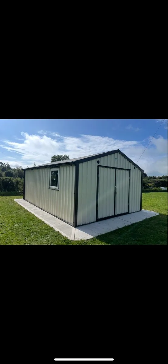 Steel garden sheds - Image 1