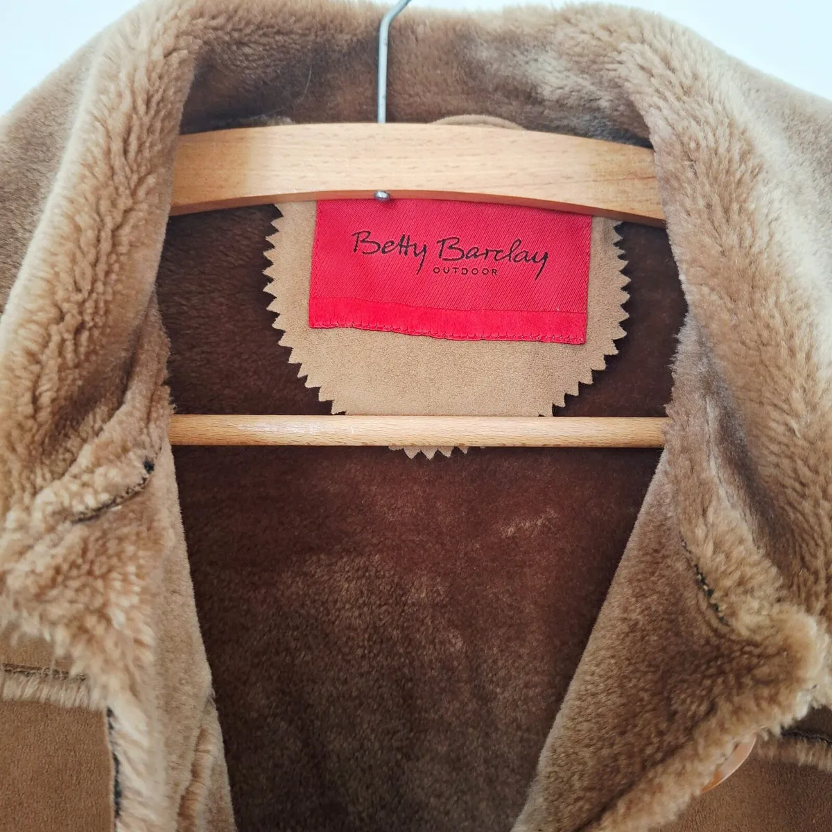 Betty Barclay Teddy Coat Small - Image 3