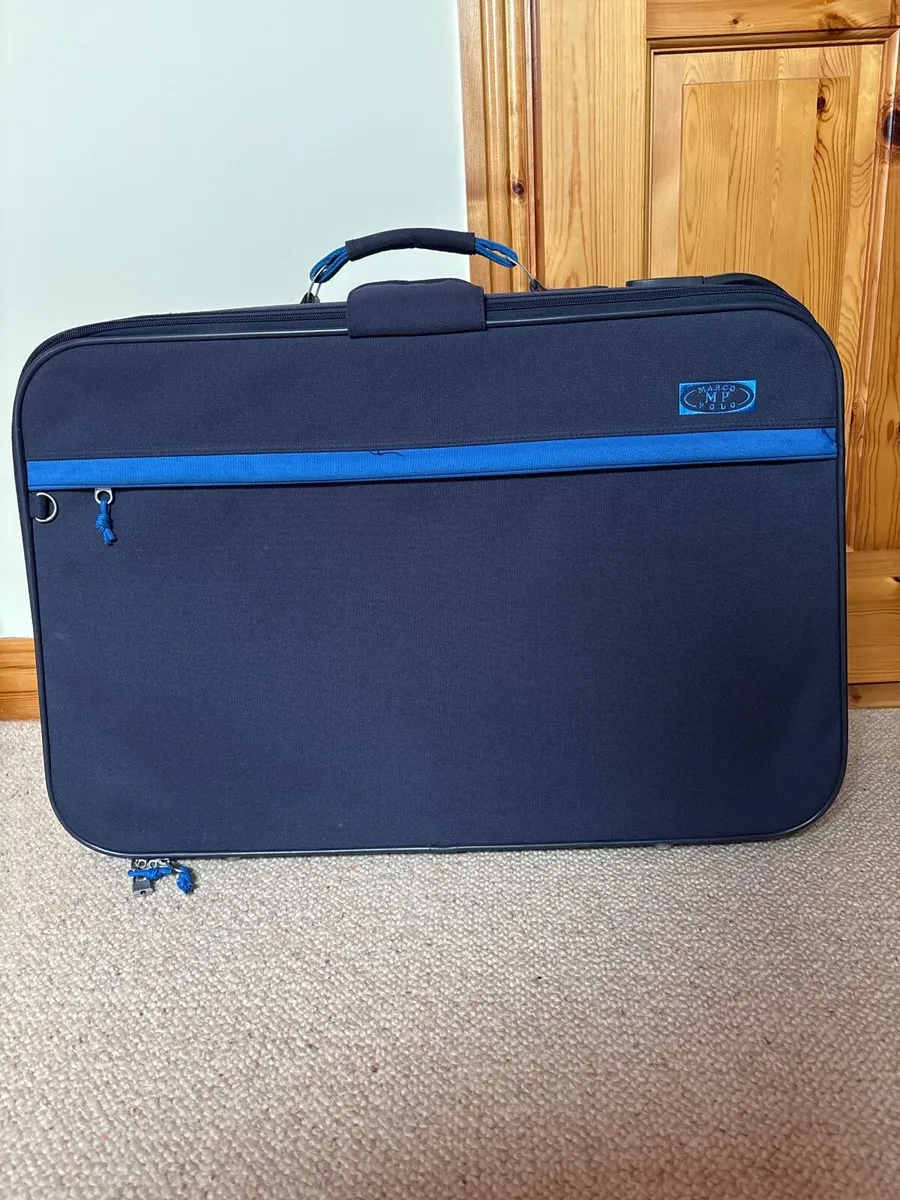 Navy blue large briefcase / suitcase - Image 1