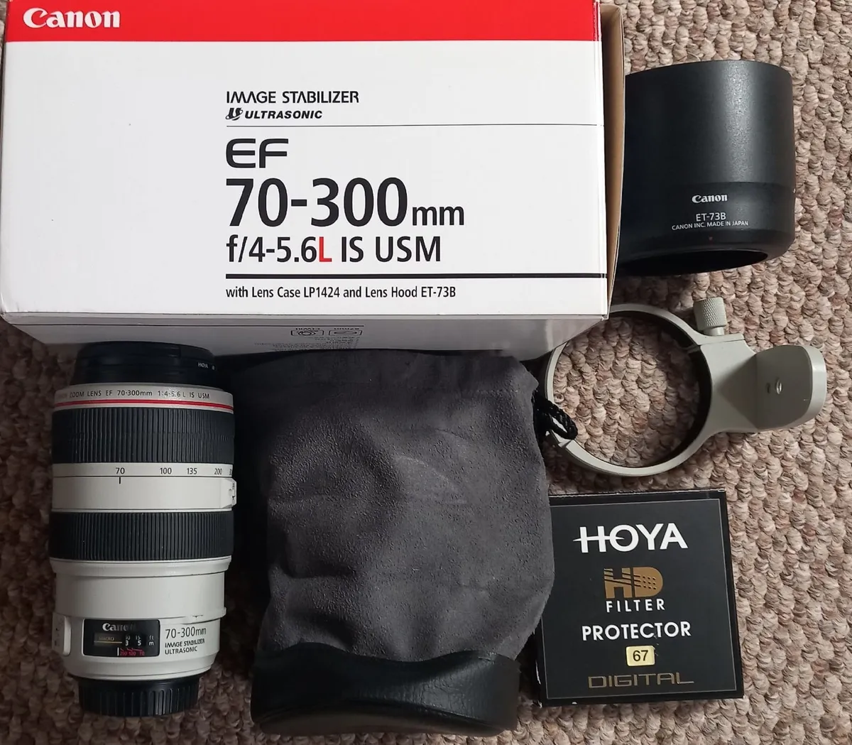 Canon 70-300 f/4-5.6L IS USM Lens - Image 1