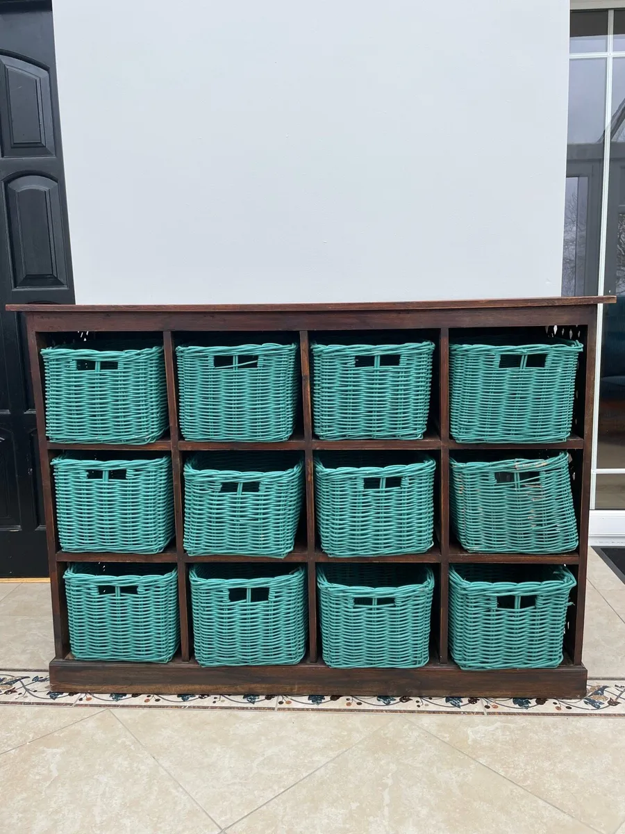 Storage Cabinet with baskets - Image 1