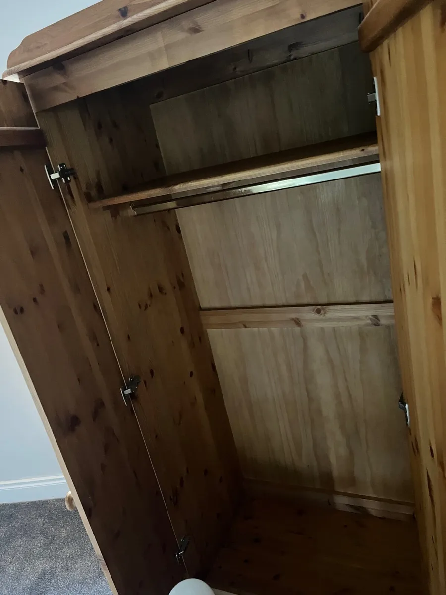 Pine wardrobes - Image 1