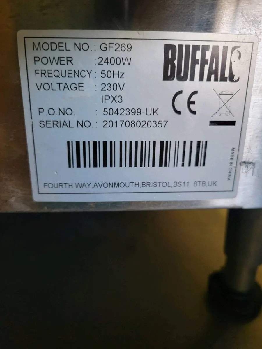 Toaster Conveyor BUFFALO GF269 - Image 4