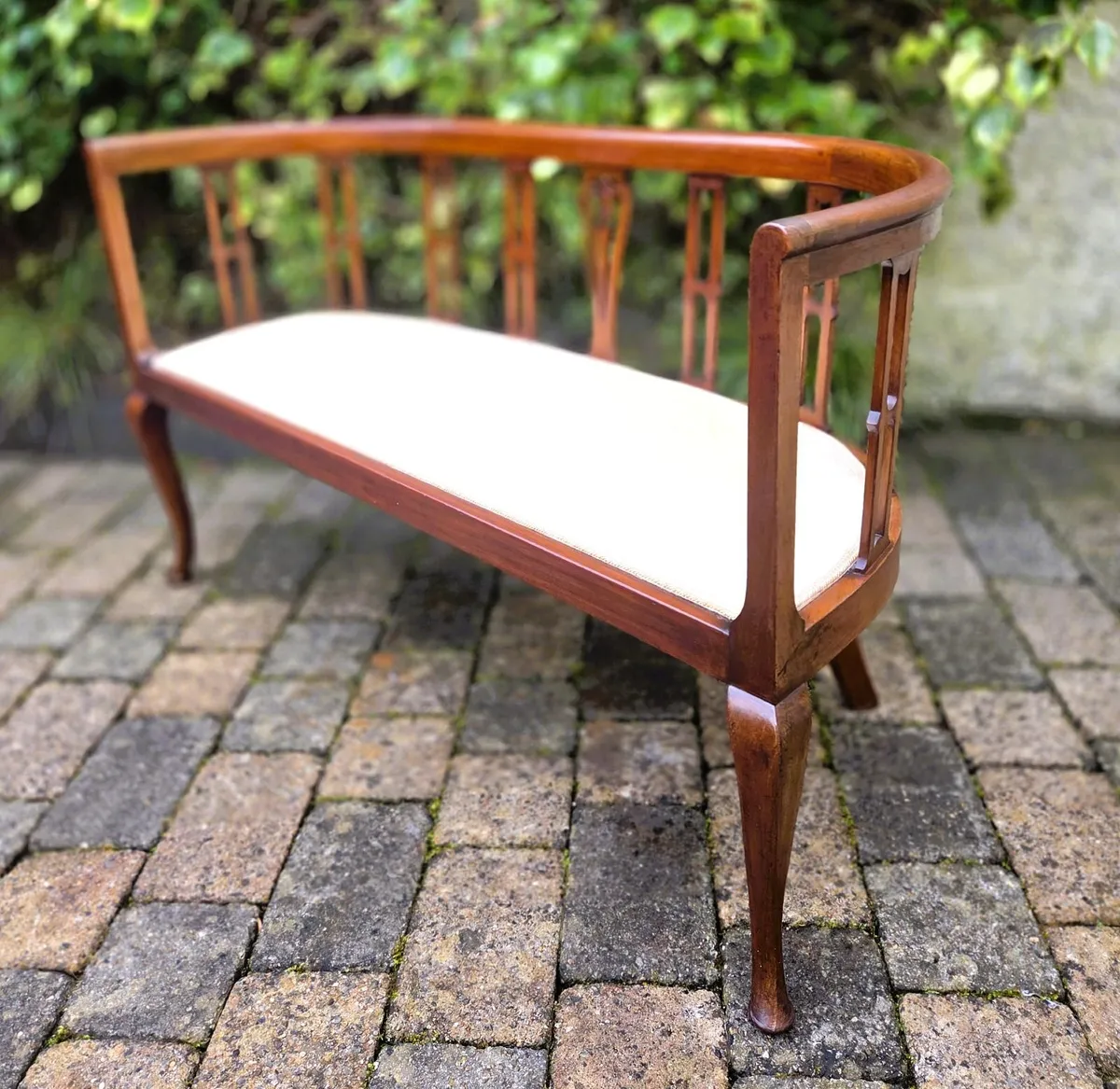 Edwardian Salon Sofa- Circa 1900 - Image 2