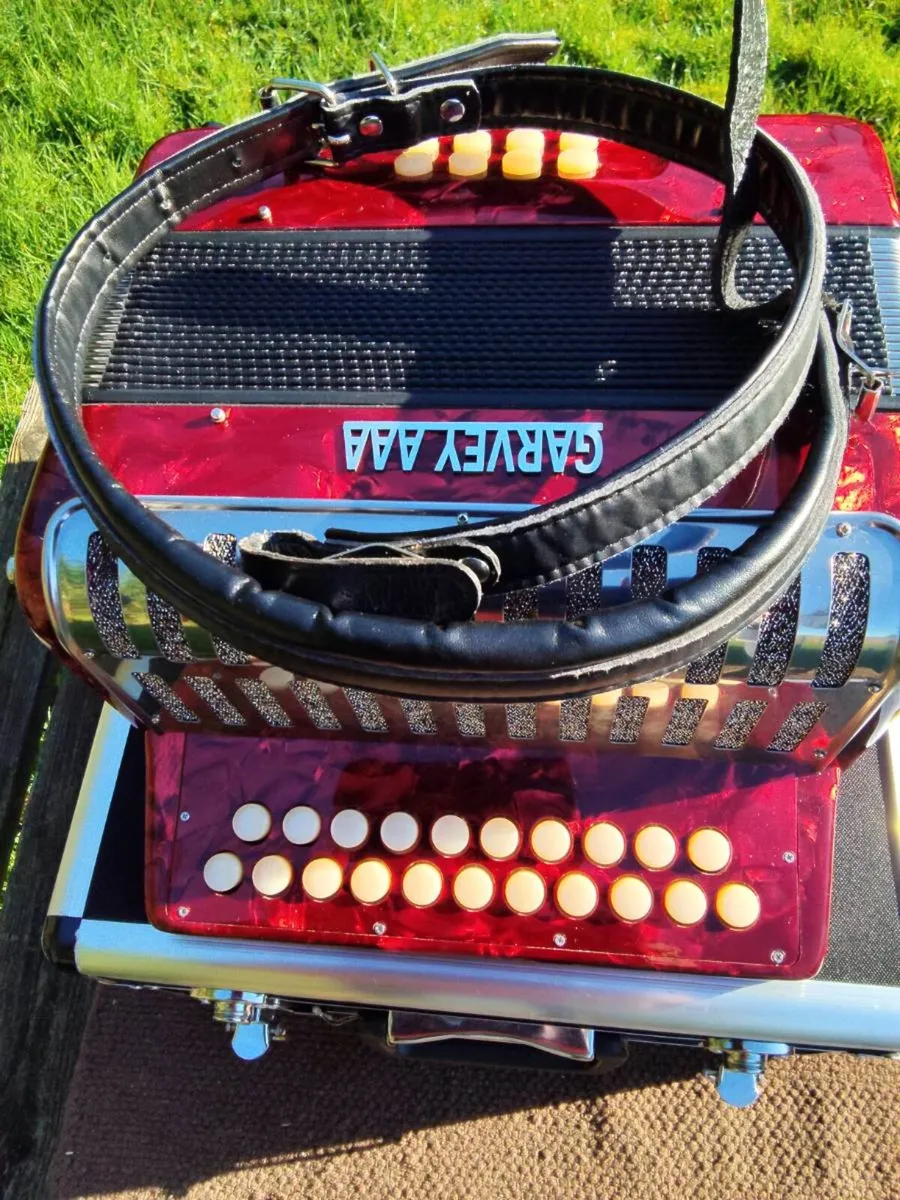 Garvey AAA button accordion, - Image 4