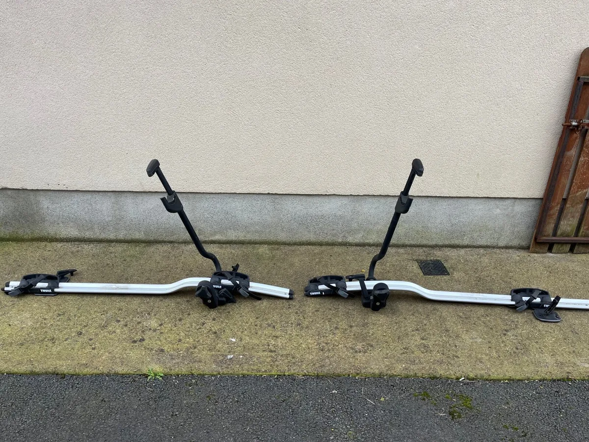 2 x Thule Proride RoofMount Bike Racks -Aluminium - Image 3