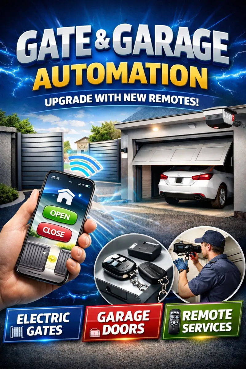 Electric Gate & Garage Door Automation Smartphone