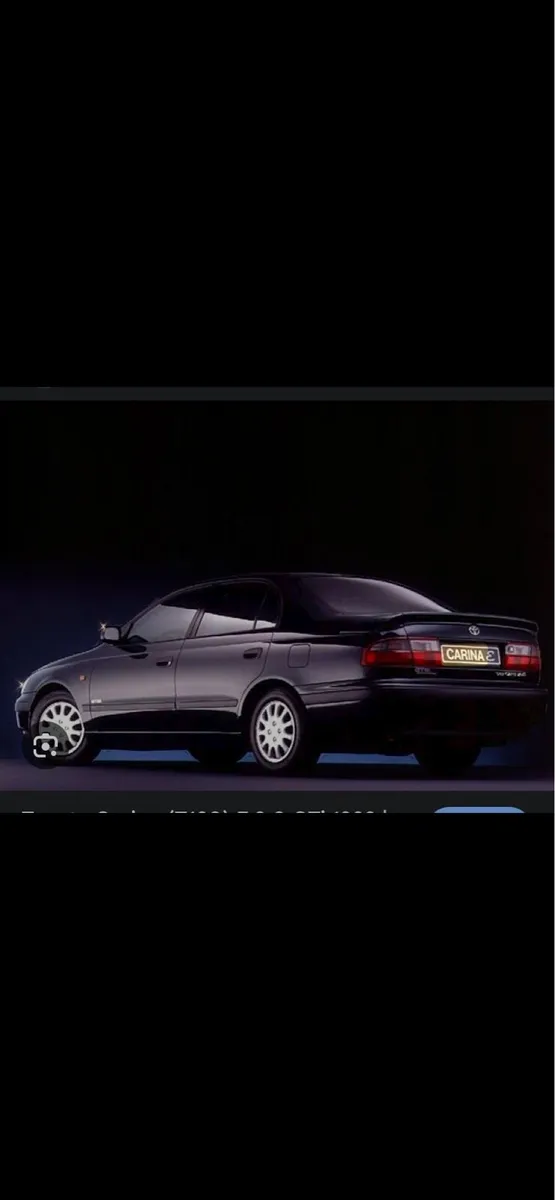 WANTED Toyota carina e  Corolla avensis