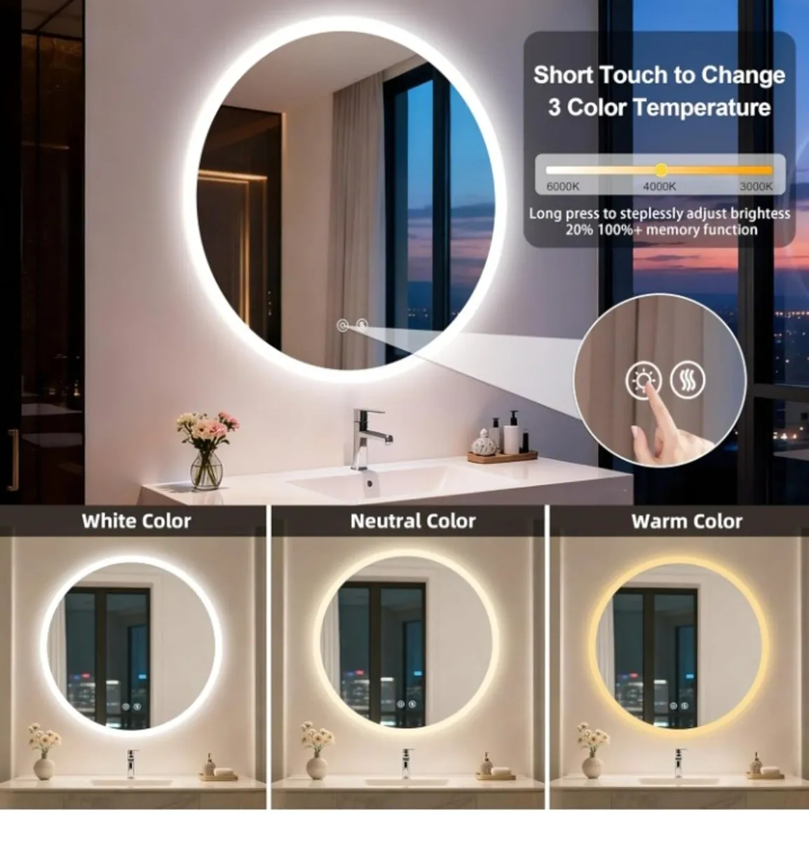 Bathroom Mirror - Image 2