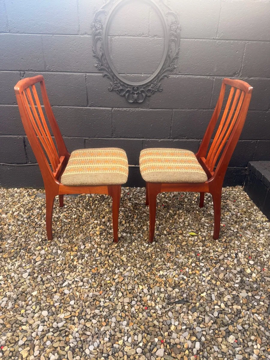 Mid Century Dining Chair x 2 - Image 2