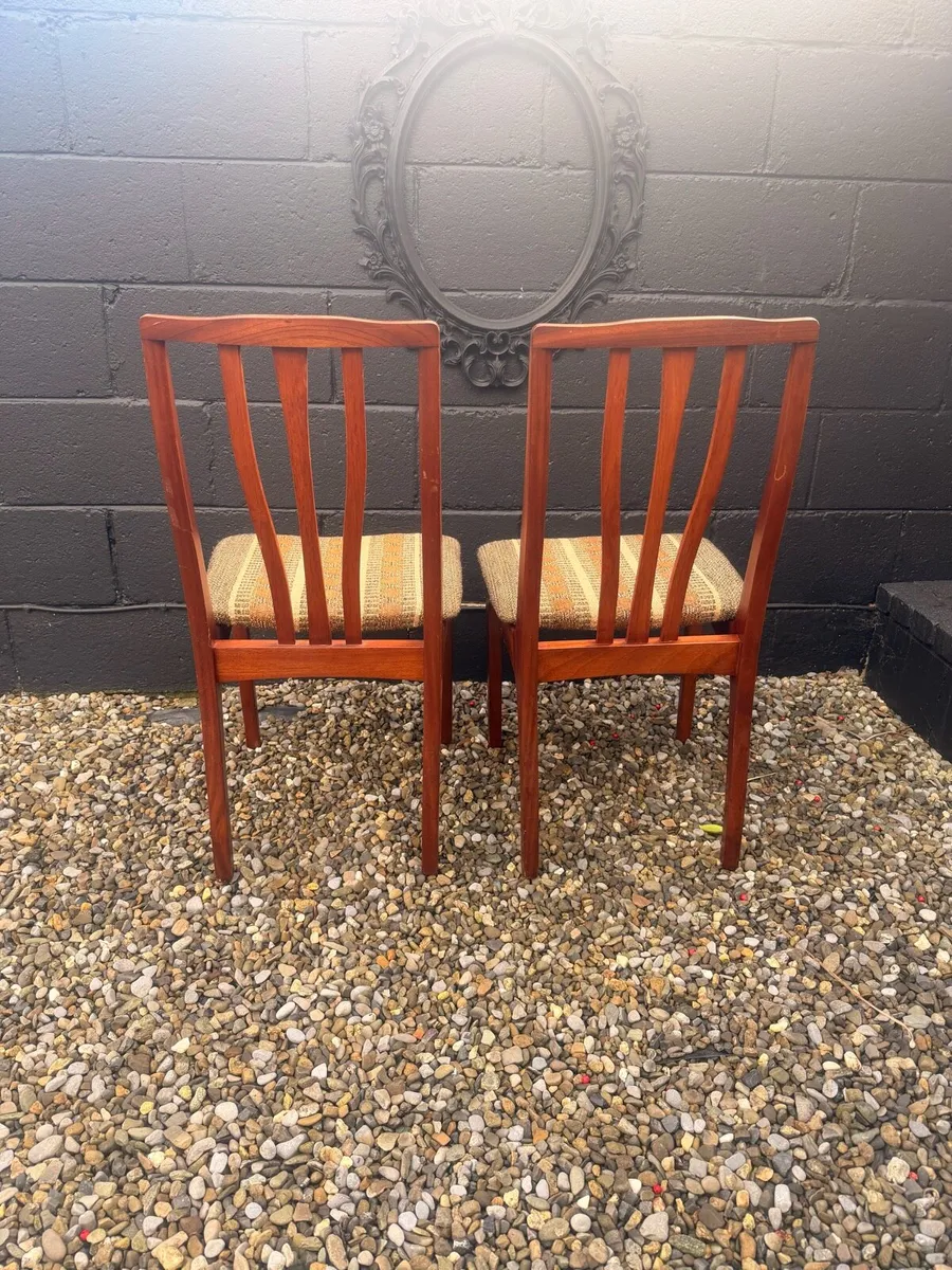Mid Century Dining Chair x 2 - Image 3