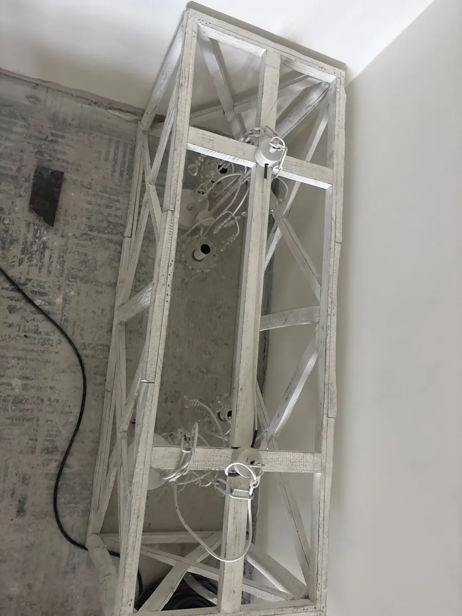 Wooden light fixture/ - Image 3