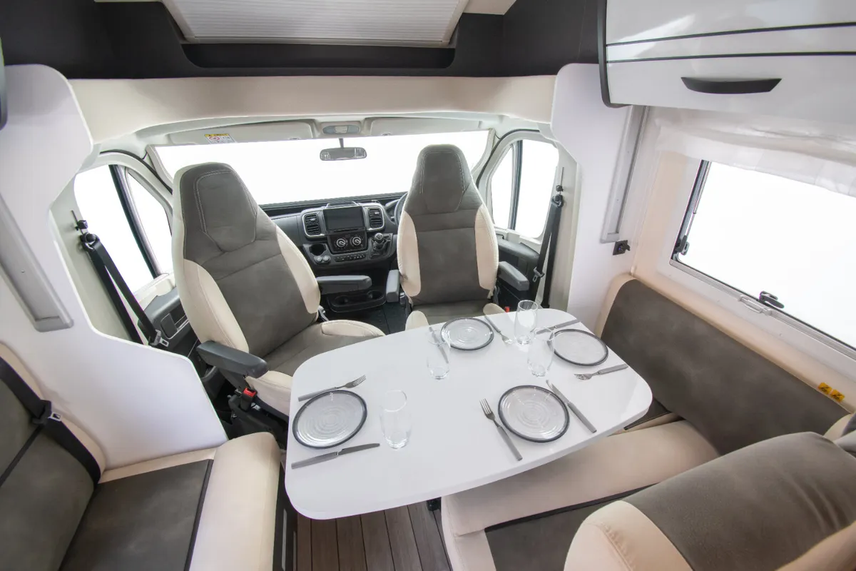 5 Berth Motorhome with Fixed Island Bed and Garage - Image 2