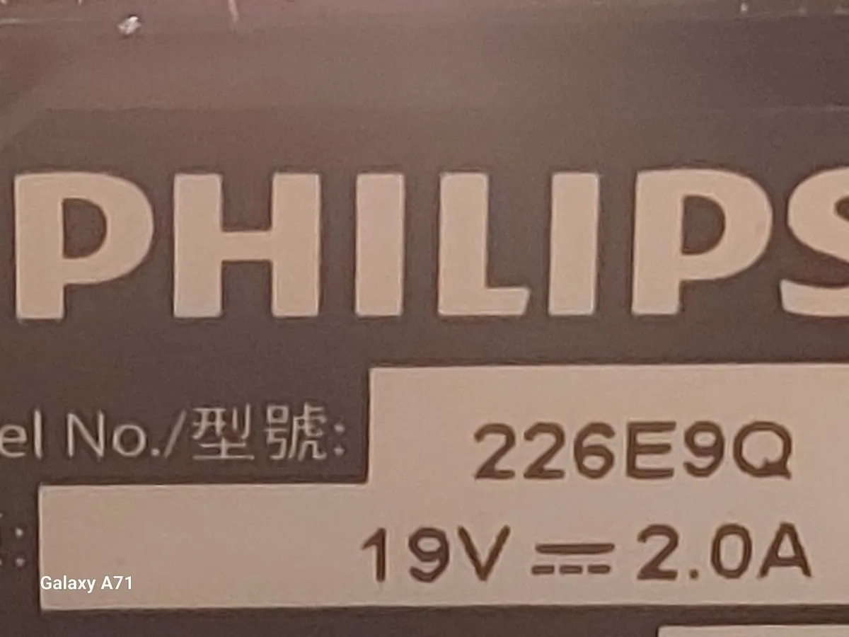 PHILIPS E Line 22 inch LCD Monitor Full HD - Image 4