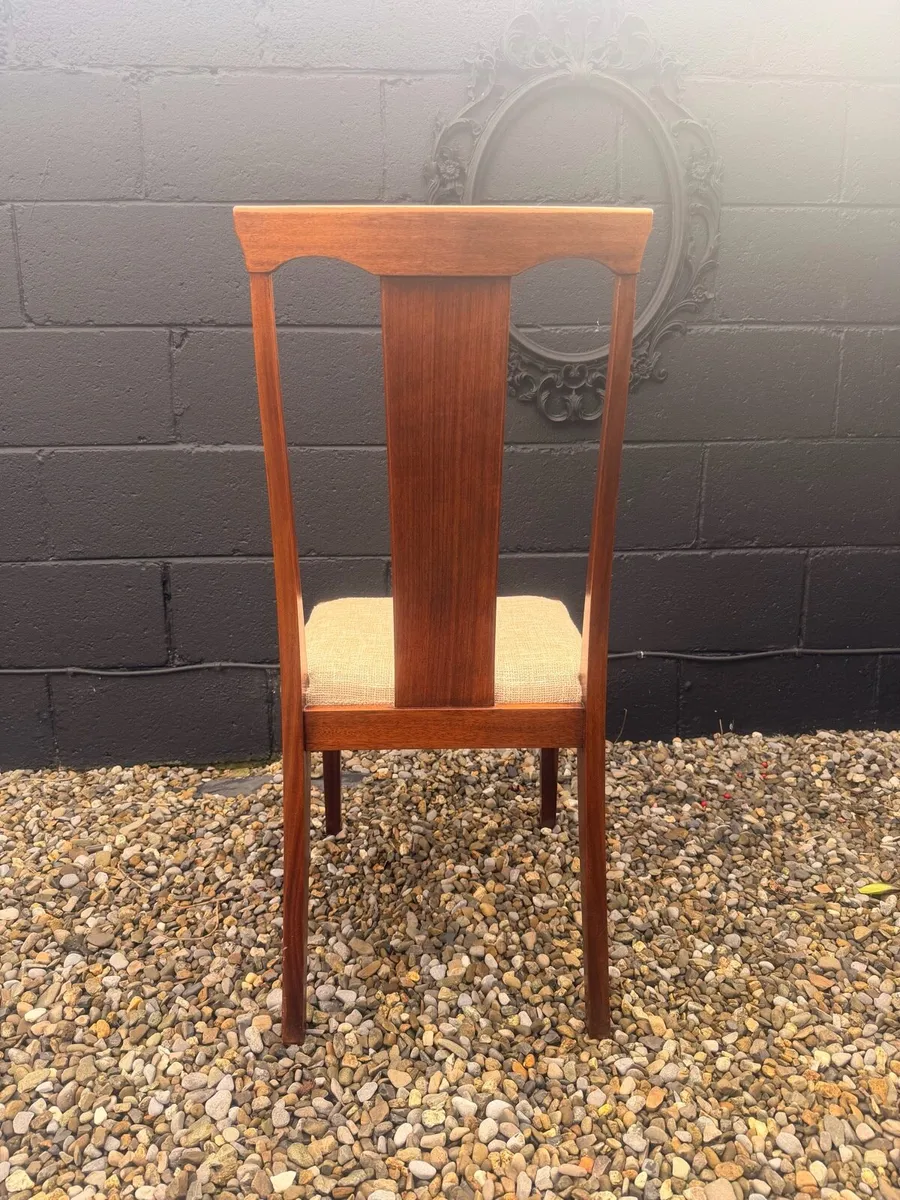 Mid Century Dining Chairs x 4 - Image 3