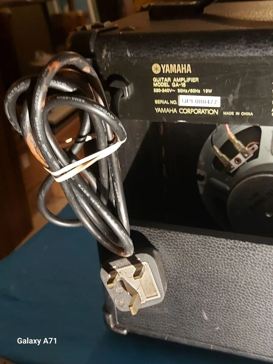 YAMAHA Guitar Amplifier Model GA-15 excellent cond - Image 3