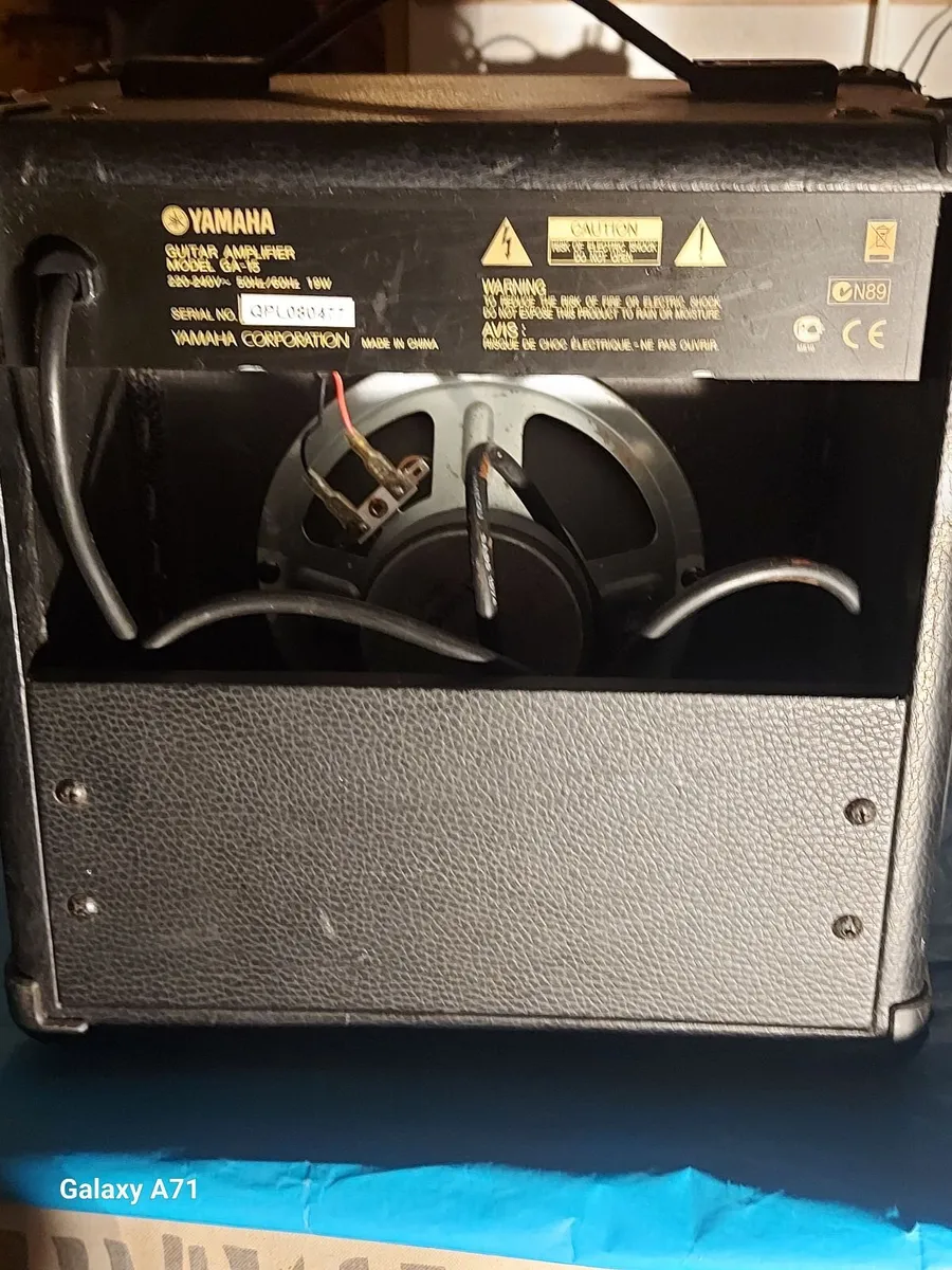 YAMAHA Guitar Amplifier Model GA-15 excellent cond - Image 4