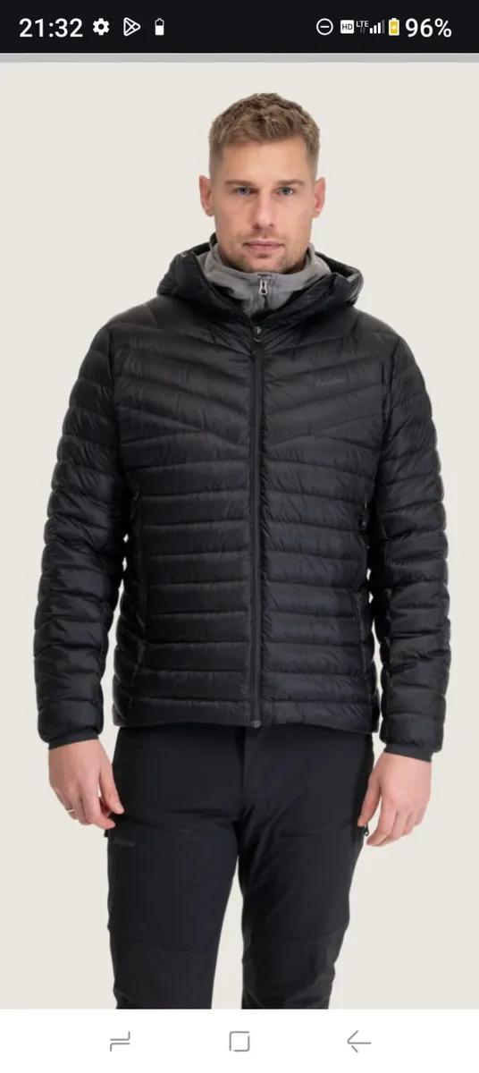 Super light weight down jacket + Free duffel bag - Image 1