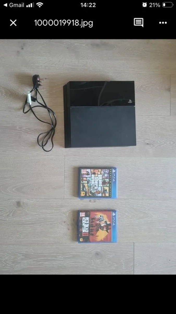 Playstation 4 500GB - Image 1