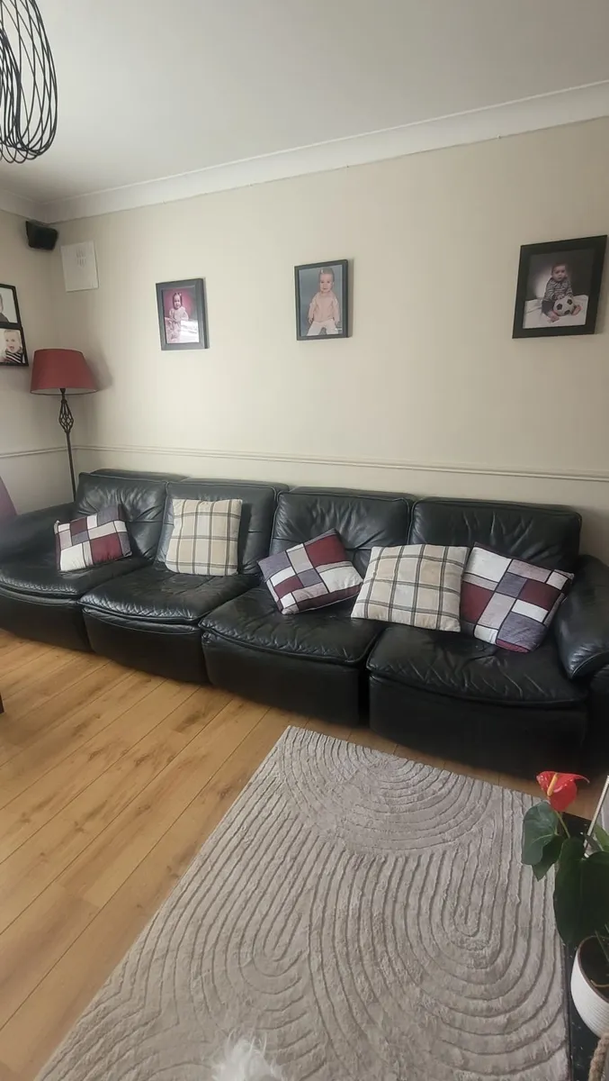 Leather sofa - Image 2