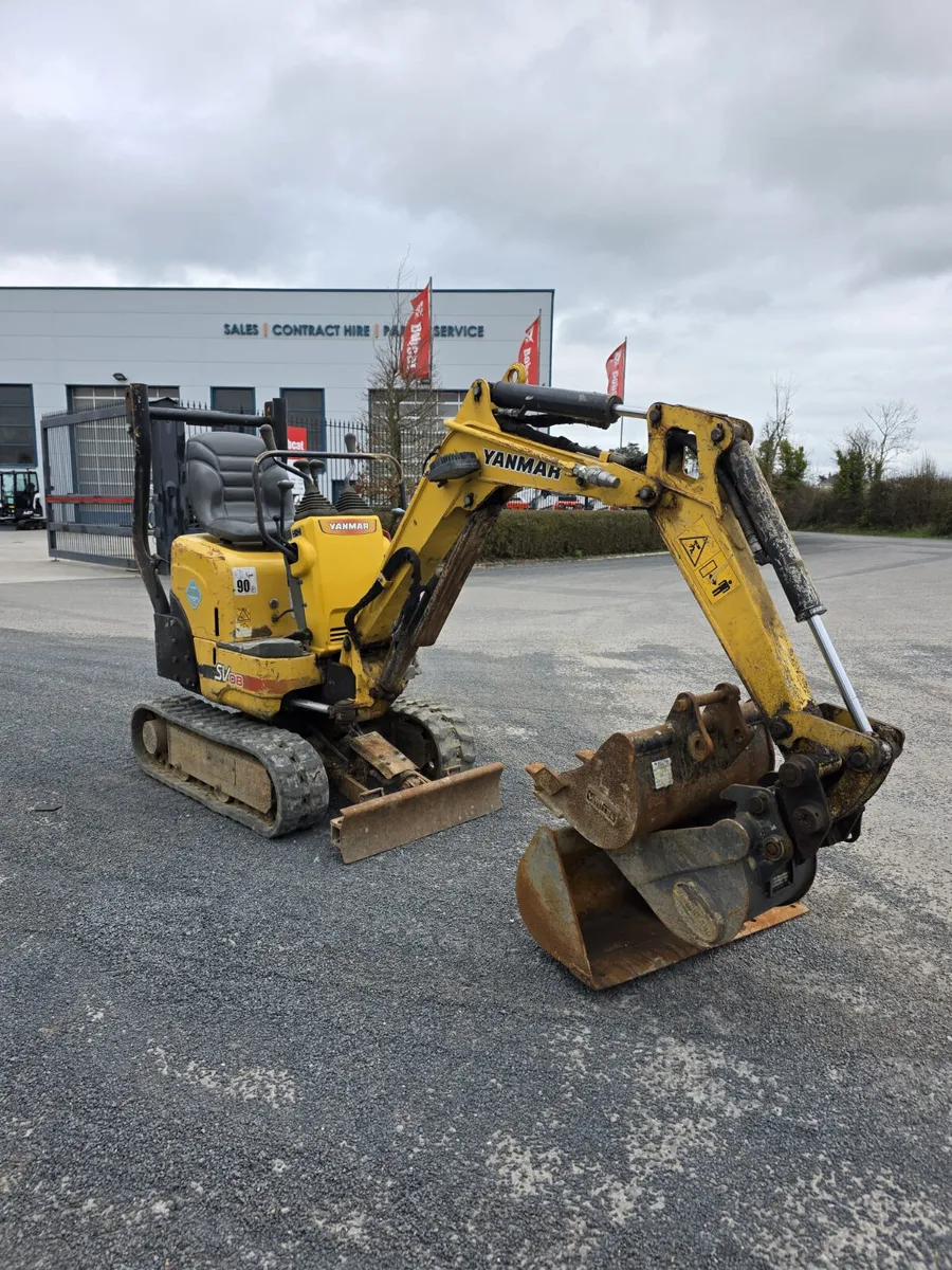 2015 Yanmar SV08 Micro Digger - Image 1