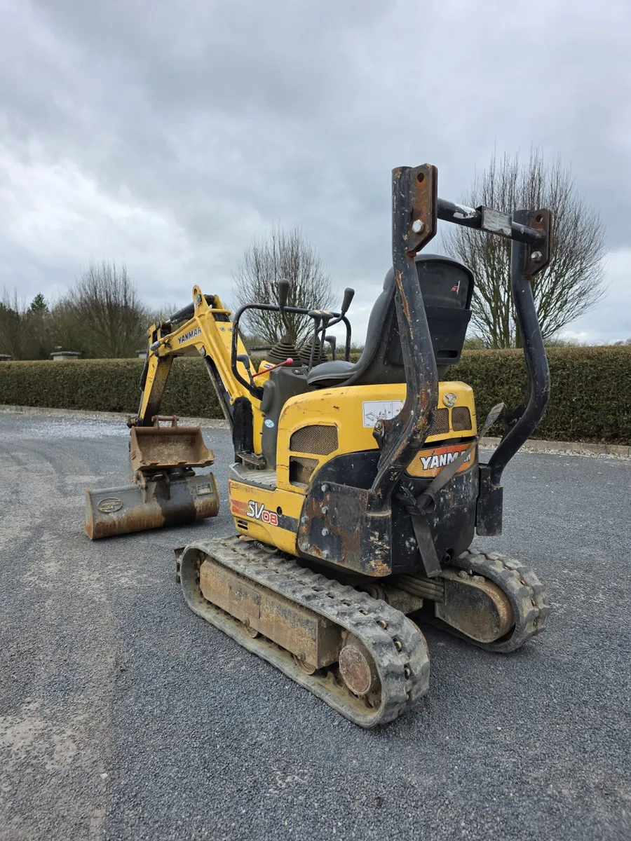 2015 Yanmar SV08 Micro Digger - Image 4