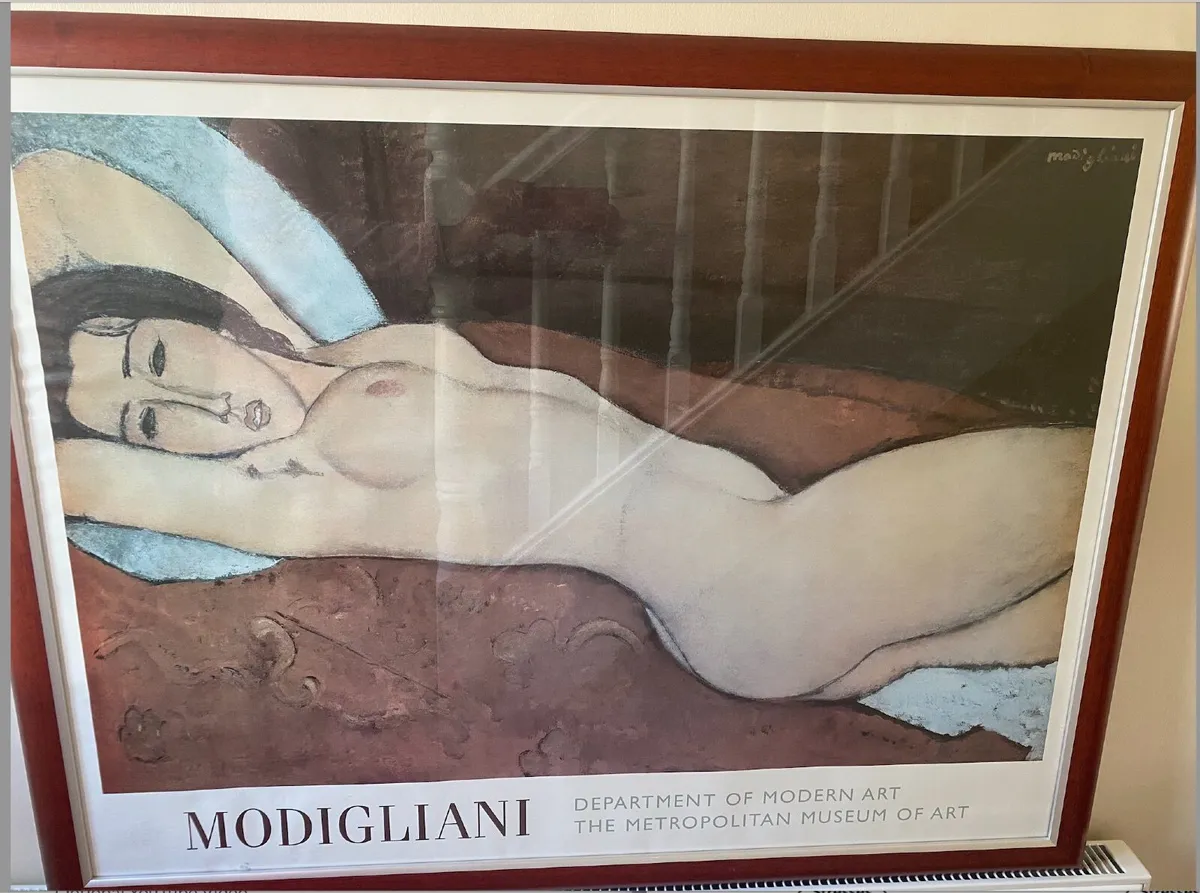 Framed Modigliani Print