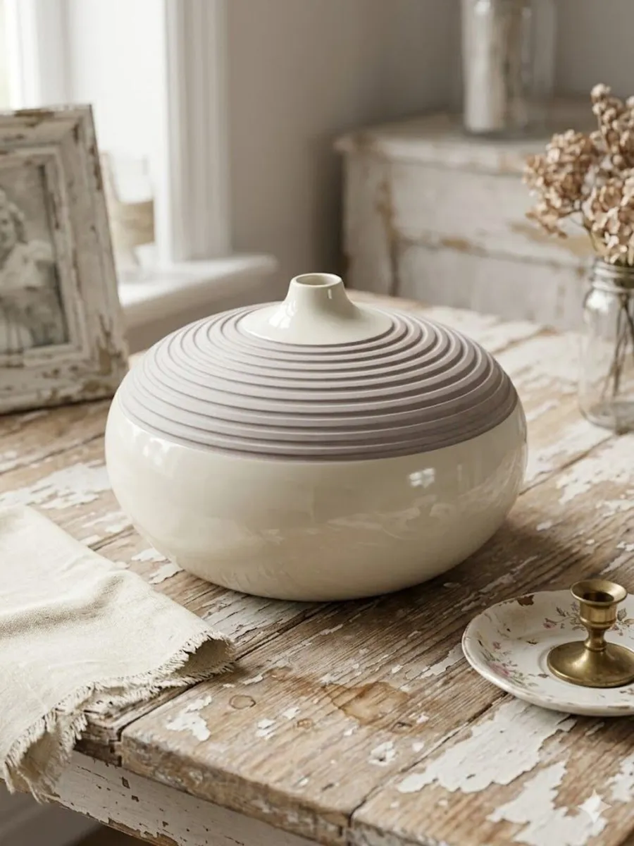 Stunning Handcrafted Moroccan Ceramic Vase - Image 1