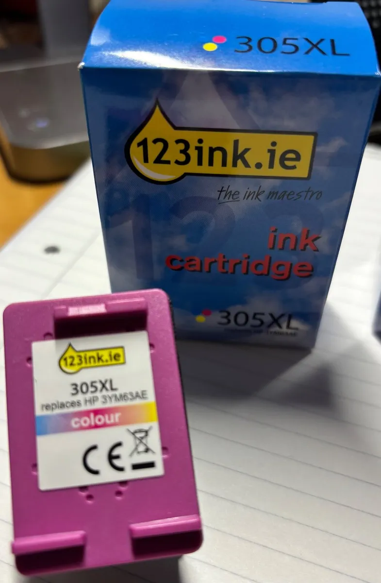 HP Printer Ink 305xl Colour plus B/W - Image 2