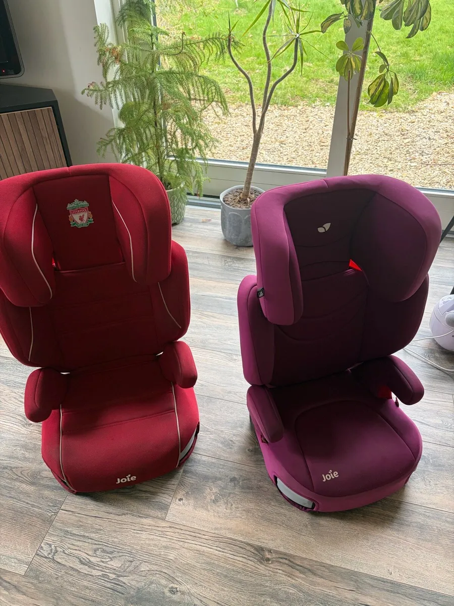 Joie High Back Booster Car Seats (2) - Image 1
