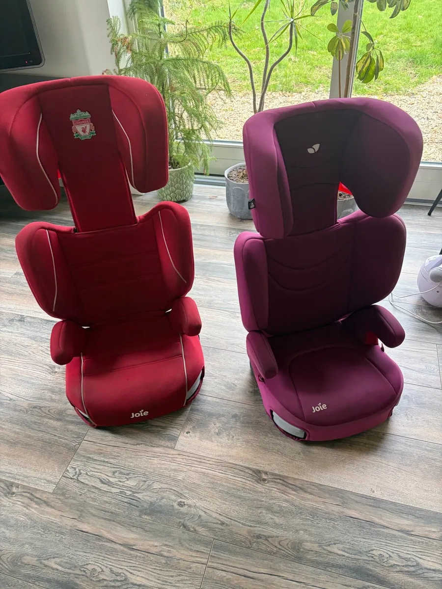 Joie High Back Booster Car Seats (2) - Image 2
