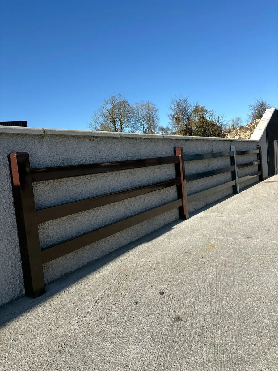 Steel Drail fencing - Image 1