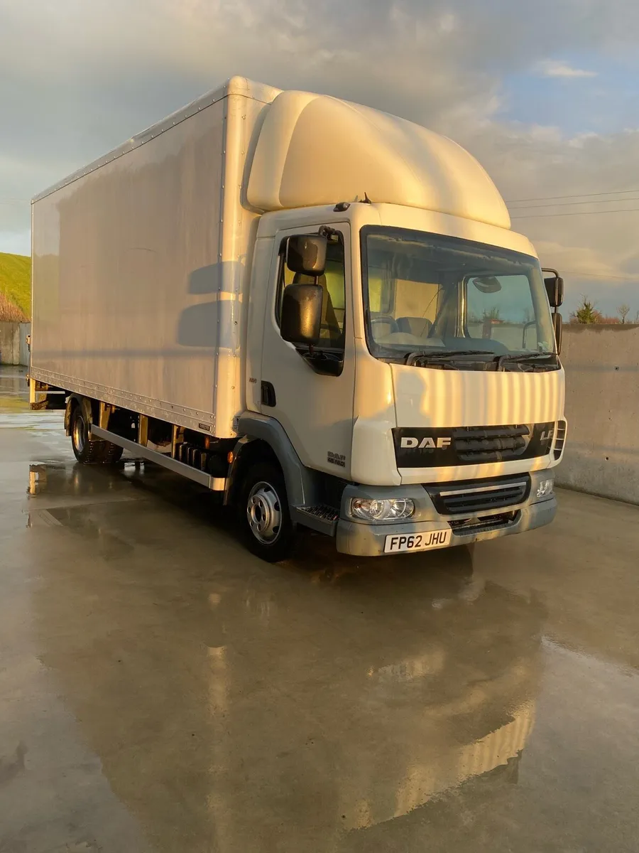 2013 daf 14.160 1.7 ton box lorry - Image 2