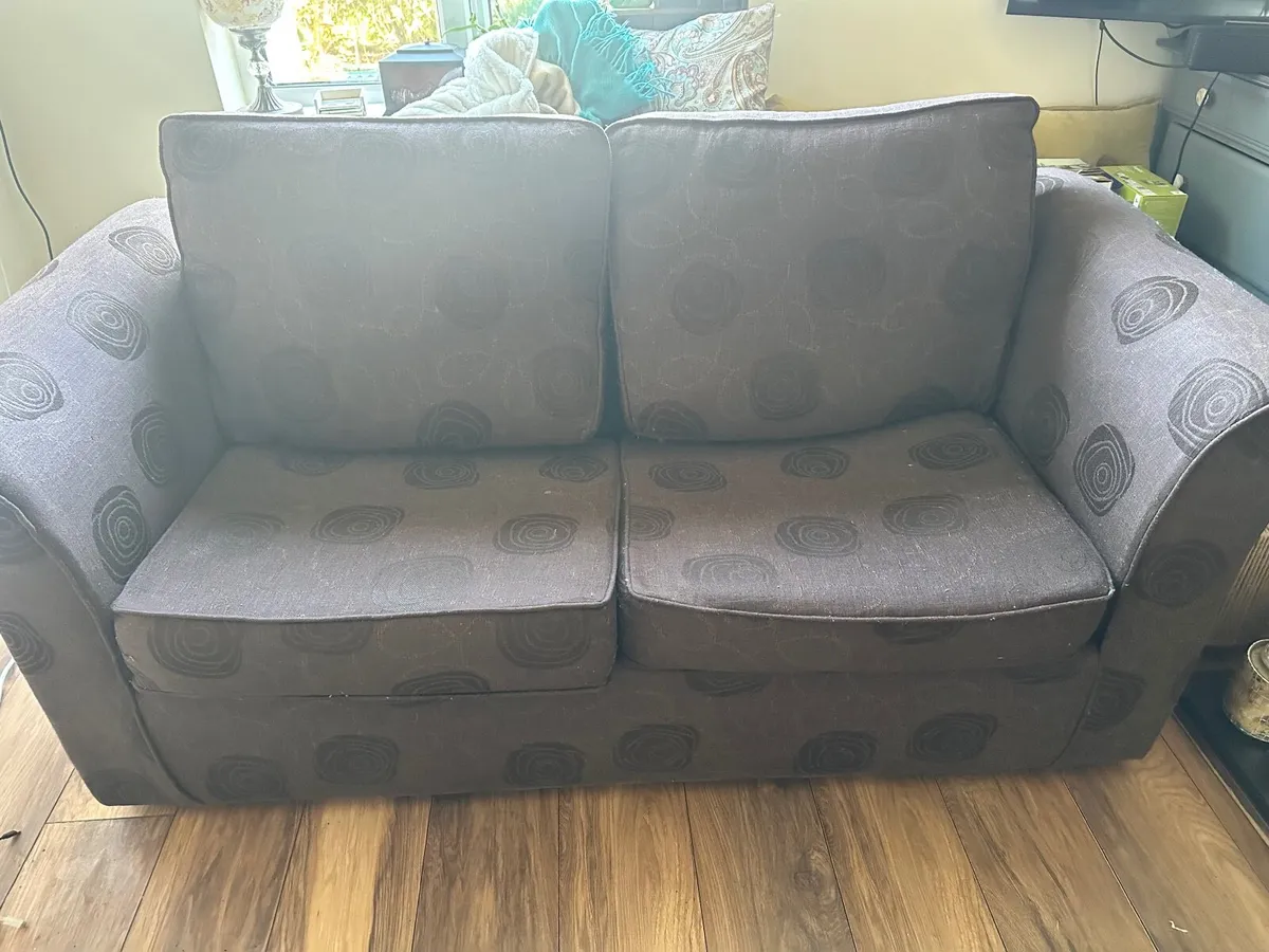 Two seater sofa bed - Image 1