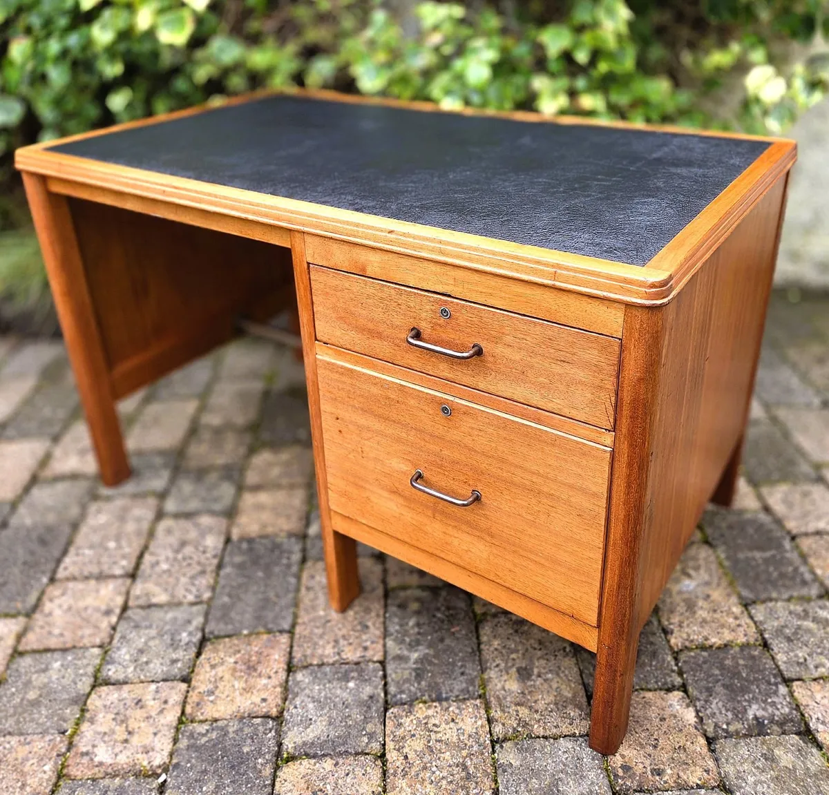 Mid Century Maple Desk- Circa 1961 - Image 2