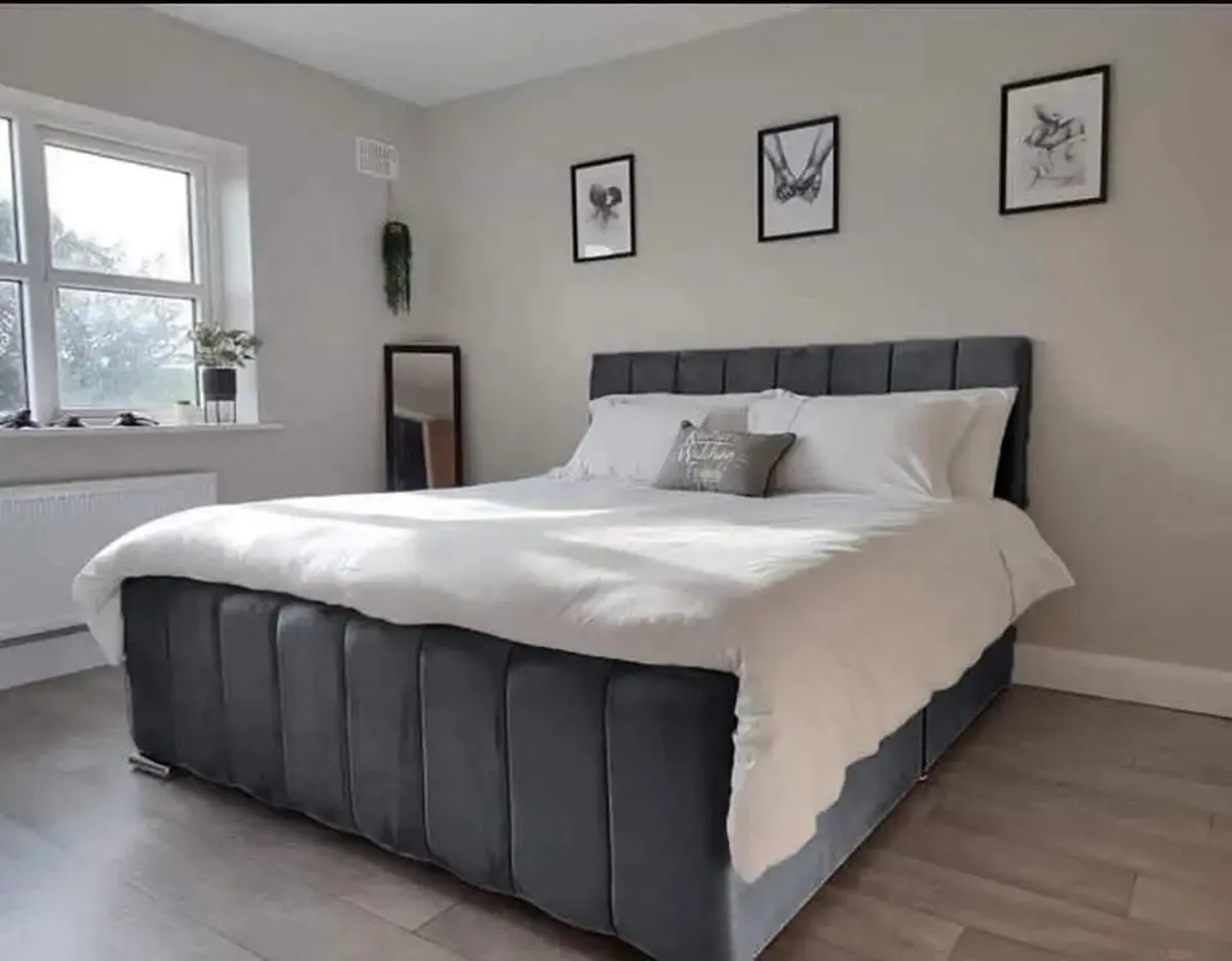 Florida Divan Beds Frame + Drawers Storage - Image 1