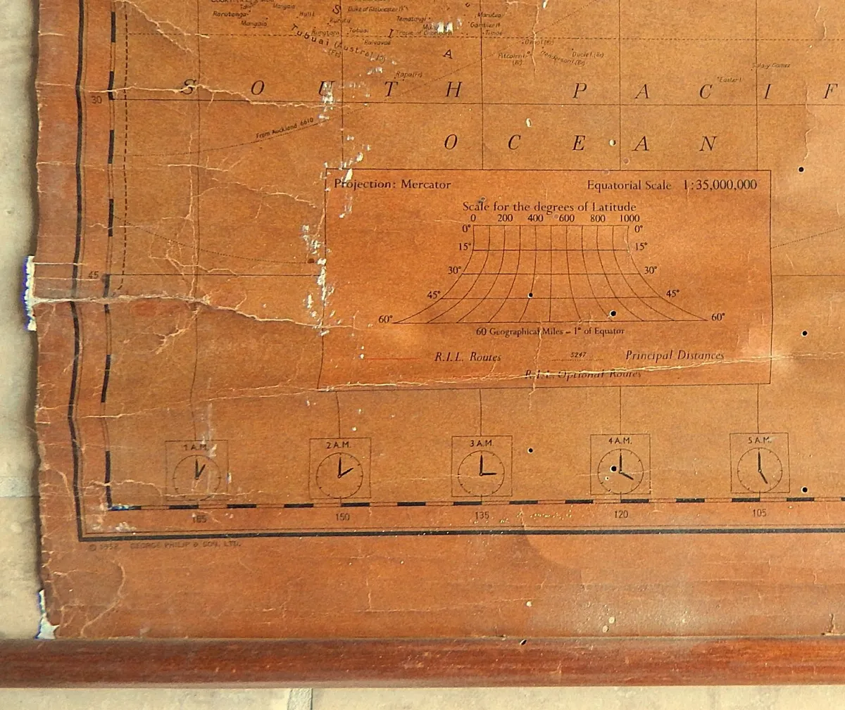 Vintage Roll Down Royal Interocean Lines Poster - Image 4