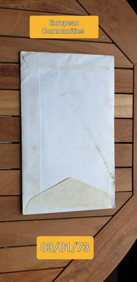 UK 1st Day Cover & Blocks (#1) 1973 - Image 2