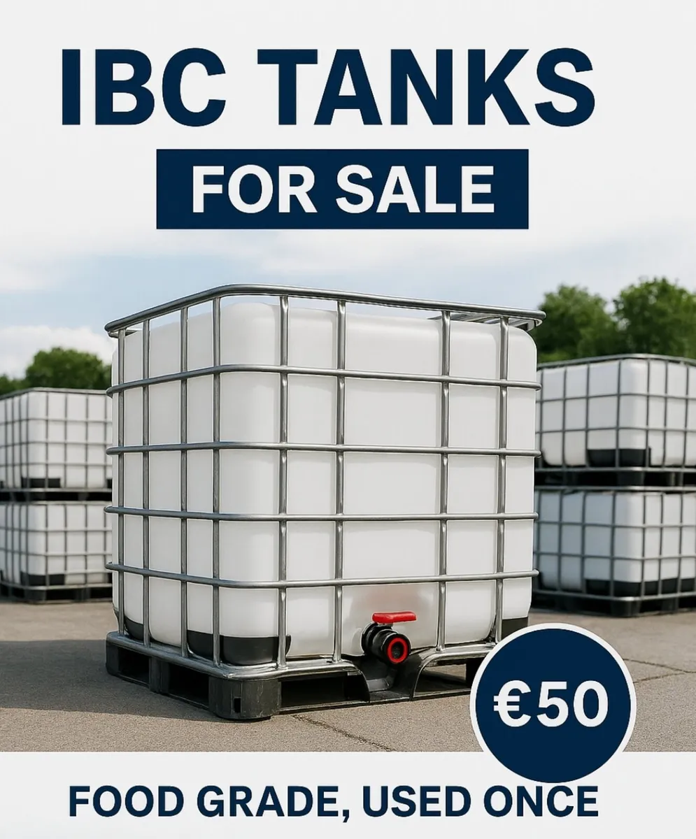 IBC TANKS ATHLONE/Delivery available extra. - Image 1