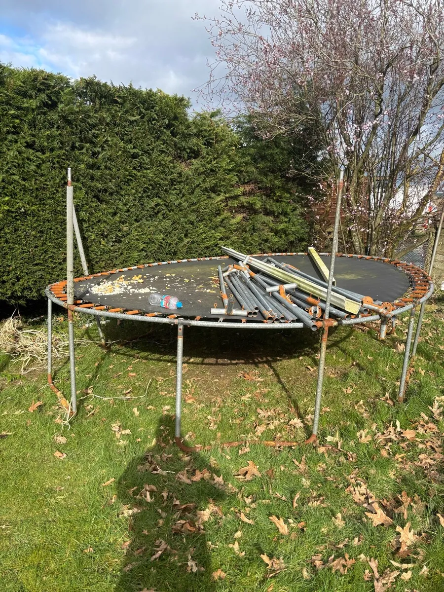 Goalposts and swingset and trampoline - Image 2