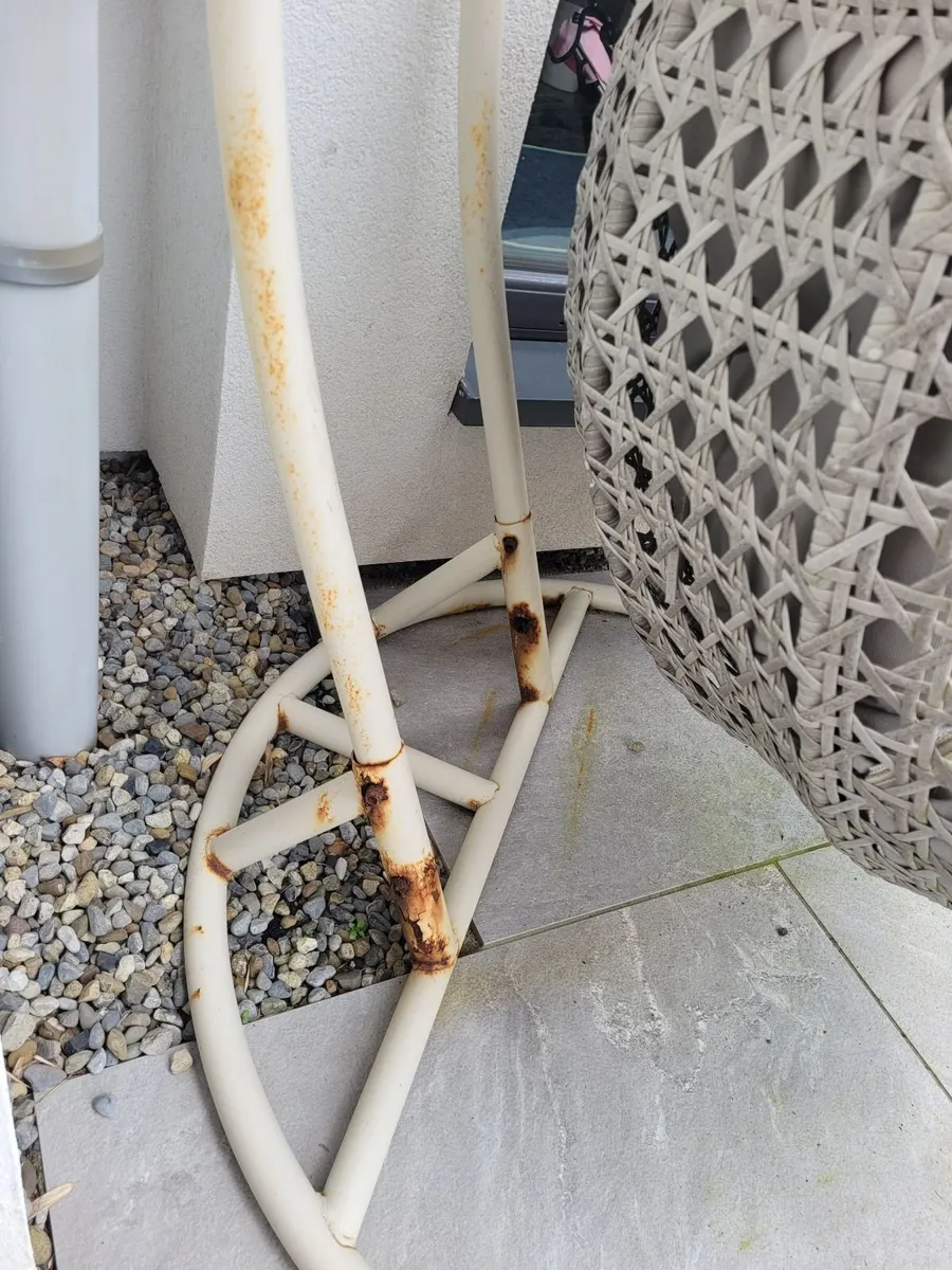 Double pod hanging swing chair - Image 4