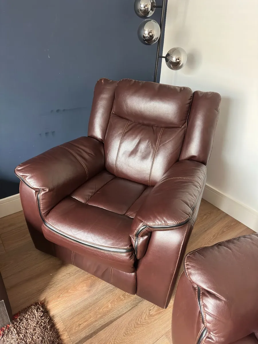 Two Recliner Sofas - Image 3