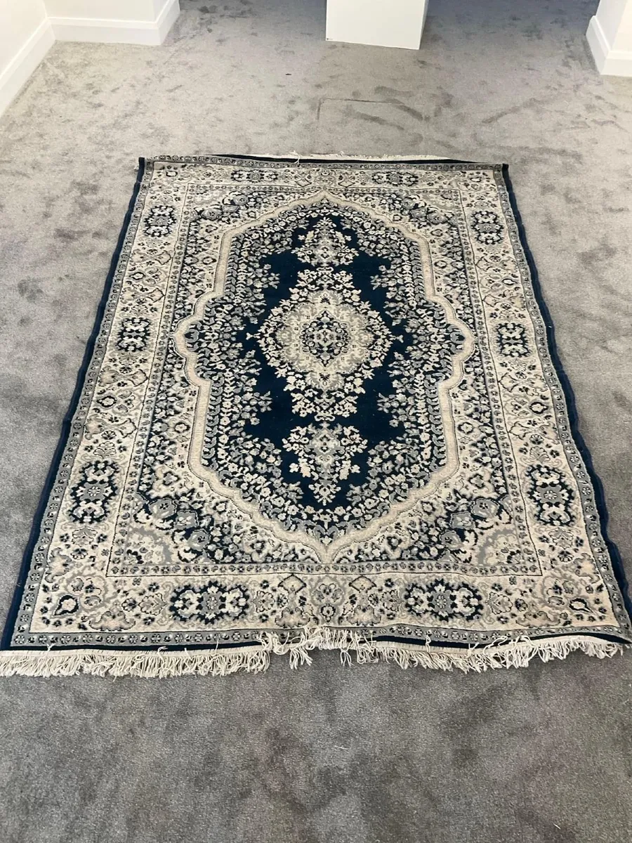 Vintage wool rug - Image 1