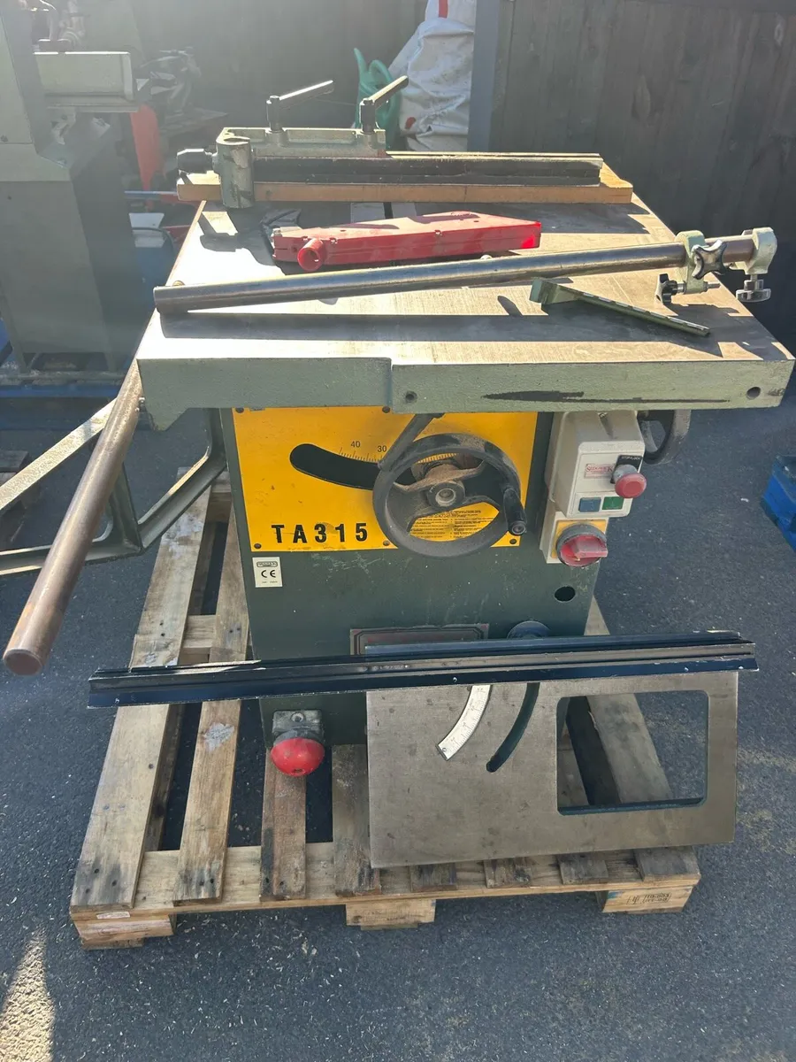 Sedgwick machines 12”& 18”table saws - Image 1