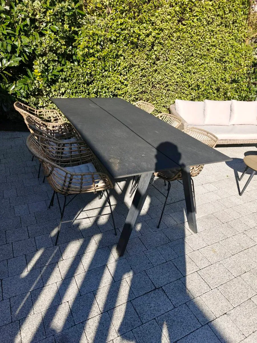 Garden Table and Chairs - Image 1