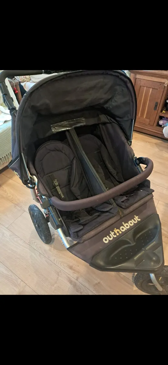 Out n about double buggy