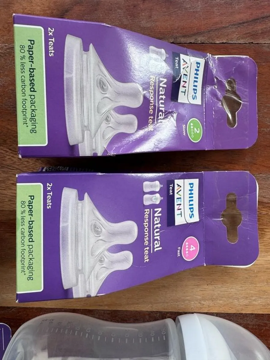 baby bottle Philips Avent, various teats, brand new! - Image 2
