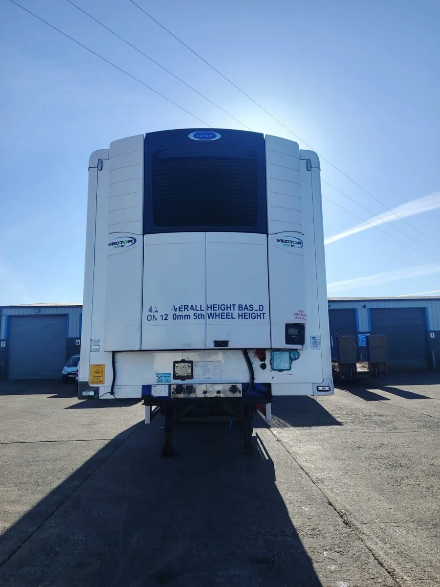 2017 G&A FRIDGE Trailer Twin Evap Barn Doors - Image 2