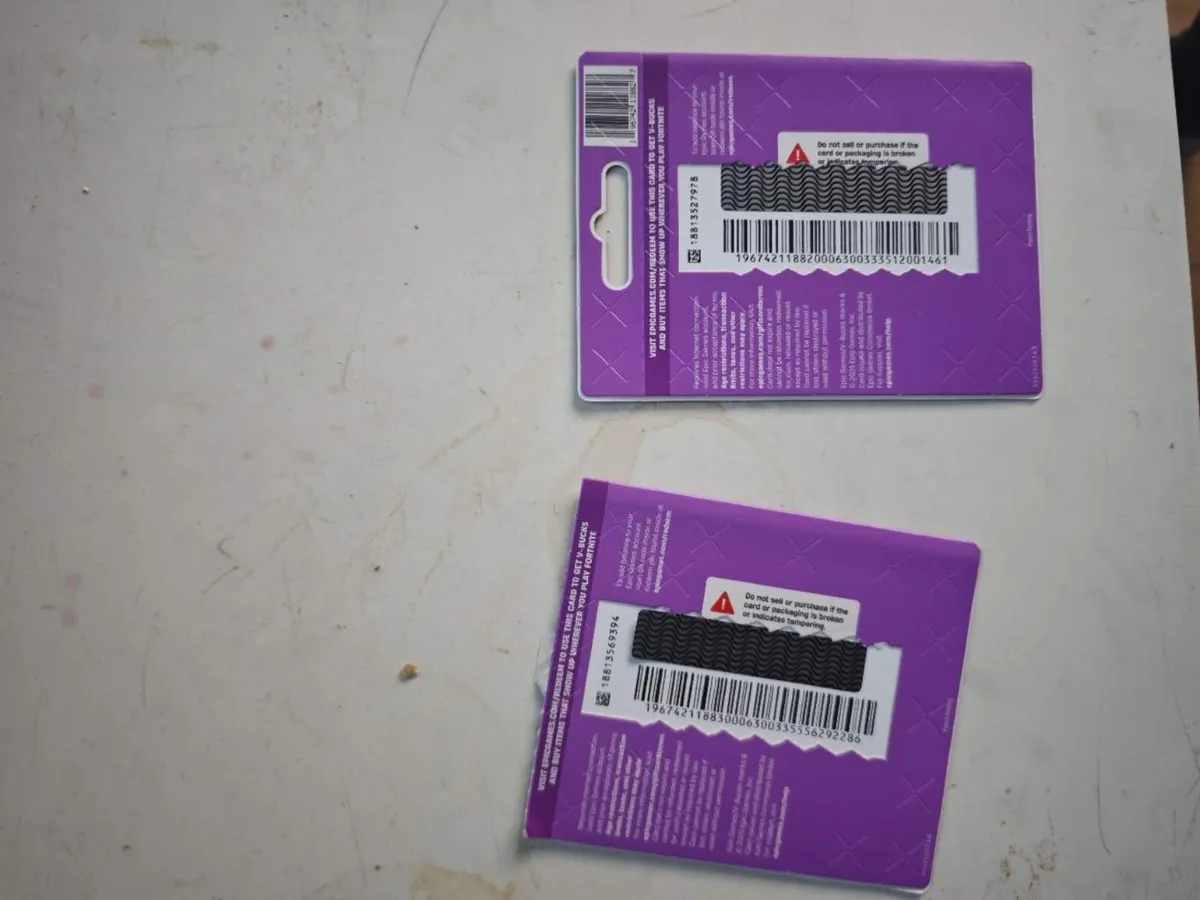 Fortnite V-Bucks Gift Card €35 – unused - Image 1