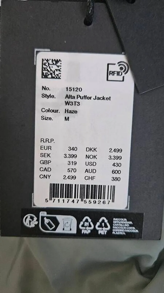 Rains Alta Puffer Jacket Unisex - Image 4